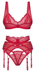 Obsessive - Seksowne Stringi Novenes Bez Krocza Z Wisiorkiem M/L Obsessive