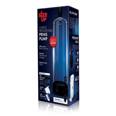Size Up - Klasyczna Pompka Do Penisa Z Pompką Kulkową Ręczną Size Up Size Up - Klasyczna Pompka Do Penisa Z Pompką Kulkową Ręczną Size Up