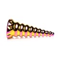 Tęczowe szklane dildo XR Brands XR Brands