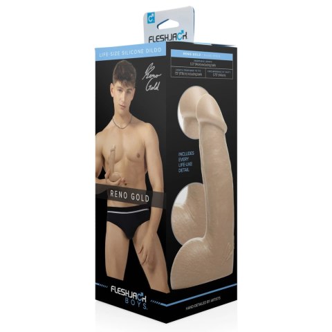Dildo - Fleshjack Boys Reno Gold Fleshlight Dildo - Fleshjack Boys Reno Gold Fleshlight