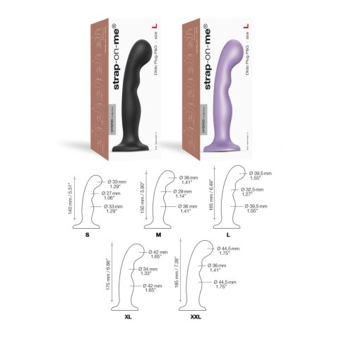 Dildo - Strap-On-Me Dildo Plug P&G Metallic Lilac L Strap-On-Me Dildo - Strap-On-Me Dildo Plug P&G Metallic Lilac L Strap-On-Me