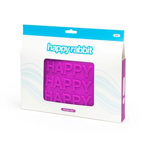 Etui na akcesoria - Happy Rabbit HAPPY Storage Zip Bag Large Purple Happy Rabbit Etui na akcesoria - Happy Rabbit HAPPY Storage Zip Bag Large Purple Happy Rabbit