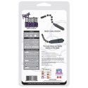 Koraliki analne wibrujące - PowerBullet Mega Booty Beads Grey PowerBullet