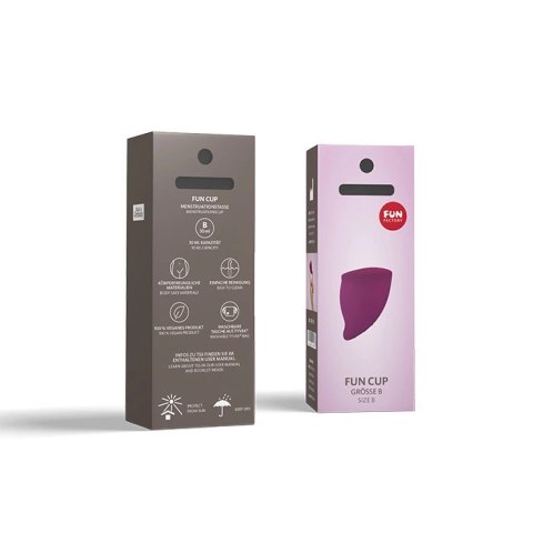Kubeczek menstruacyjny - Fun Factory Fun Cup Size B Grape Fun Factory Kubeczek menstruacyjny - Fun Factory Fun Cup Size B Grape Fun Factory