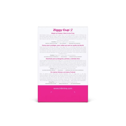 Kubeczek menstruacyjny - Intimina Ziggy Cup 2 Size A Intimina Kubeczek menstruacyjny - Intimina Ziggy Cup 2 Size A Intimina