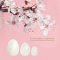 Kulka gejszy - La Gemmes Yoni Egg Clear Quartz L La Gemmes