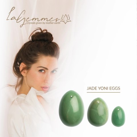 Kulka gejszy - La Gemmes Yoni Egg Jade L La Gemmes Kulka gejszy - La Gemmes Yoni Egg Jade L La Gemmes