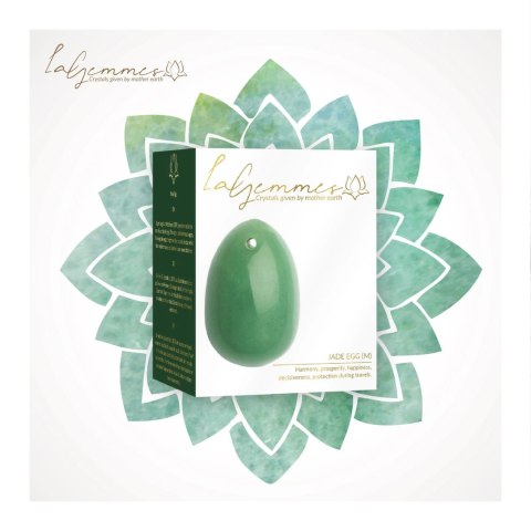 Kulka gejszy - La Gemmes Yoni Egg Jade M La Gemmes Kulka gejszy - La Gemmes Yoni Egg Jade M La Gemmes