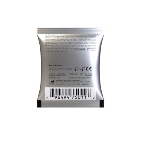 Lubrykant silikonowy (saszetka) - System JO Xtra Silky 5 ml System JO Lubrykant silikonowy (saszetka) - System JO Xtra Silky 5 ml System JO