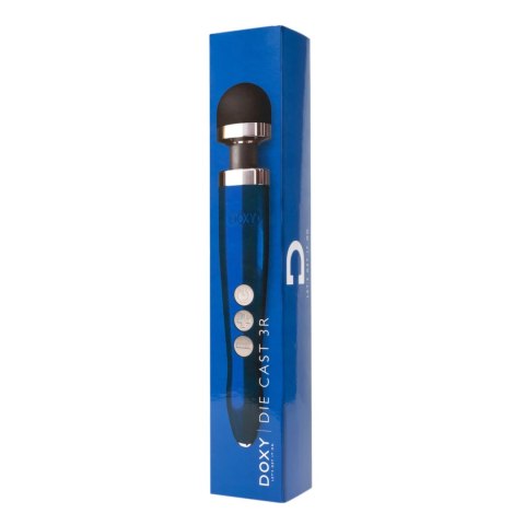 Masażer - Doxy Die Cast 3R Wand Massager Blue Flame Doxy Masażer - Doxy Die Cast 3R Wand Massager Blue Flame Doxy