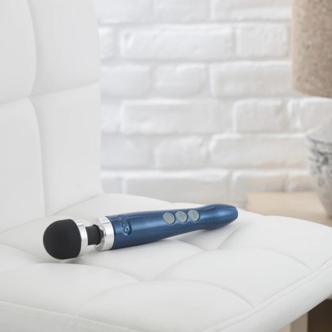 Masażer - Doxy Die Cast 3R Wand Massager Blue Flame Doxy Masażer - Doxy Die Cast 3R Wand Massager Blue Flame Doxy