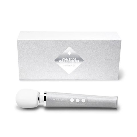 Masażer - Le Wand Petite All That Glimmers Massager White Le Wand Masażer - Le Wand Petite All That Glimmers Massager White Le Wand