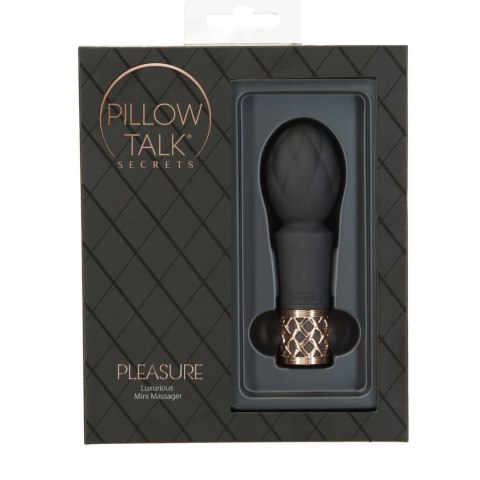 Masażer - Pillow Talk Secrets Pleasure Black Pillow Talk Masażer - Pillow Talk Secrets Pleasure Black Pillow Talk