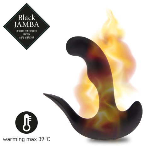 Masażer prostaty i punktu G - FeelzToys Black Jamba FeelzToys Masażer prostaty i punktu G - FeelzToys Black Jamba FeelzToys