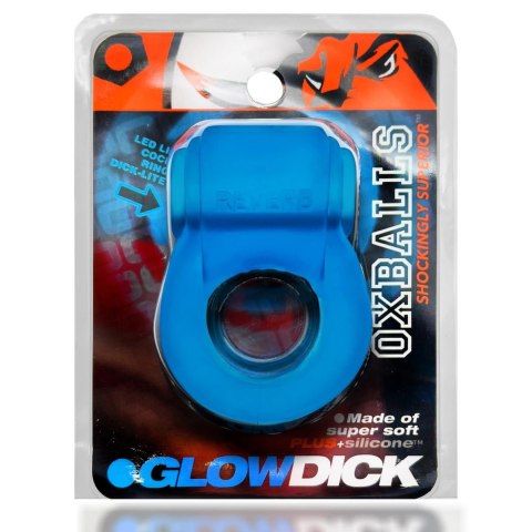 Oxballs - Glowdick Pierścień Na Penisa Z Wibracjami Led Niebieski Oxballs Oxballs - Glowdick Pierścień Na Penisa Z Wibracjami Led Niebieski Oxballs
