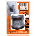 Oxballs - Mega Squeeze Ergofit Ballstretcher Srebrny Oxballs