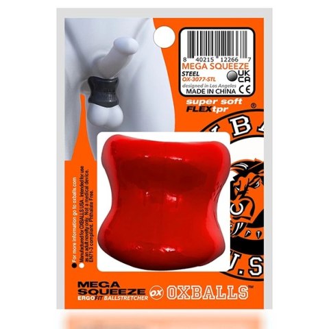 Oxballs - Mega Squeeze Pierścień Na Penisa Czerwony Oxballs Oxballs - Mega Squeeze Pierścień Na Penisa Czerwony Oxballs