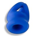 Oxballs - Tri-Squeeze Silikonowy Pierścień Erekcyjny Na Penisa 3w1 Niebieski Oxballs