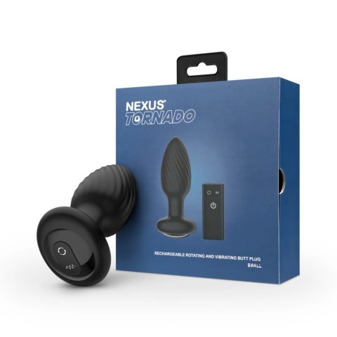 Plug analny wibrujący - Nexus Tornado Black Nexus Plug analny wibrujący - Nexus Tornado Black Nexus