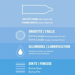 Prezerwatywy - Durex Nude XL 10 szt Durex