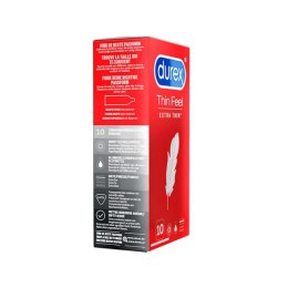 Prezerwatywy cienkie - Durex Thin Feel Extra Thin 10 szt Durex
