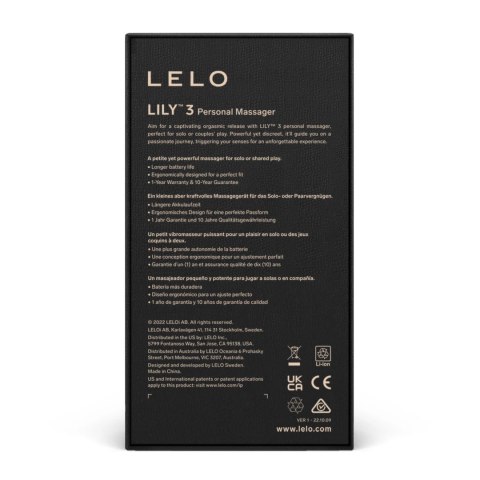 Stymulator - Lelo Lily 3 Polar Green Lelo Stymulator - Lelo Lily 3 Polar Green Lelo