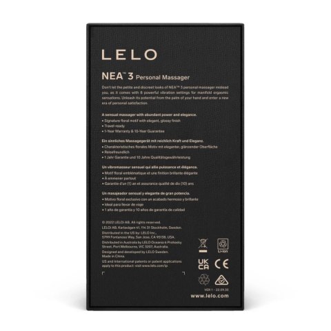 Stymulator - Lelo Nea 3 Alien Blue Lelo Stymulator - Lelo Nea 3 Alien Blue Lelo