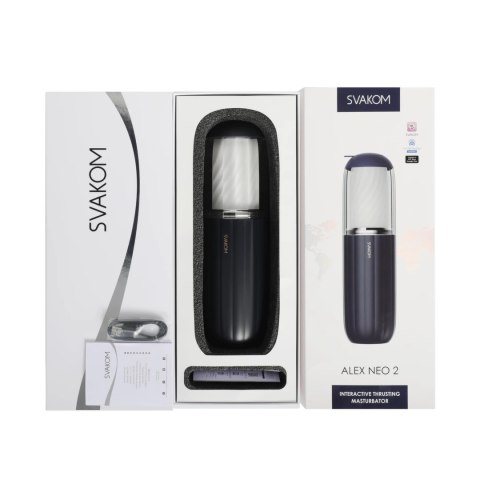 Svakom - Alex Neo 2 Interaktywny Masturbator Z Pchaniem Z Serii Connexion Svakom Svakom - Alex Neo 2 Interaktywny Masturbator Z Pchaniem Z Serii Connexion Svakom