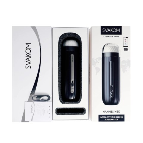 Svakom - Hannes Neo Interaktywny Masturbator Pulsujący Z Serii Connexion Svakom Svakom - Hannes Neo Interaktywny Masturbator Pulsujący Z Serii Connexion Svakom