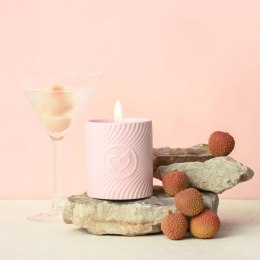 Świeca do masażu - HighOnLove Pink Massage Candle Lychee Martini HighOnLove