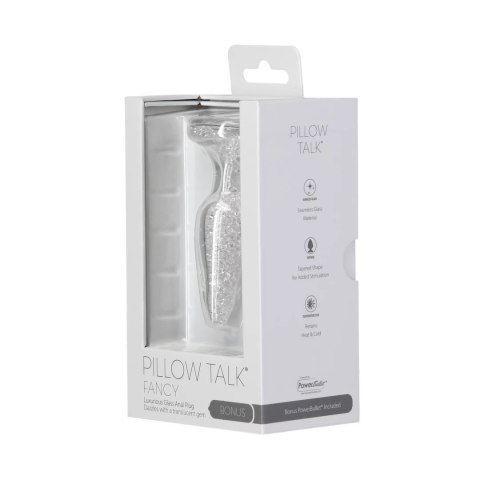 Szklany plug analny - Pillow Talk Fancy with Bonus Bullet Pillow Talk Szklany plug analny - Pillow Talk Fancy with Bonus Bullet Pillow Talk