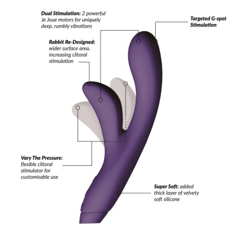 Wibrator - Je Joue Hera Purple Je Joue Wibrator - Je Joue Hera Purple Je Joue