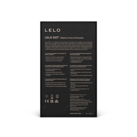 Wibrator - Lelo Dot Aqua Lelo Wibrator - Lelo Dot Aqua Lelo