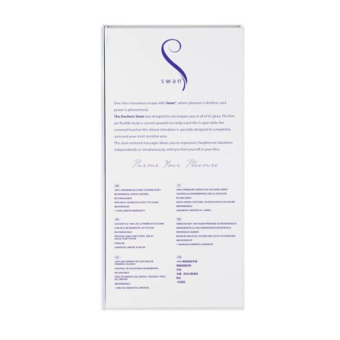 Wibrator - Swan The Duchess Swan Swan Wibrator - Swan The Duchess Swan Swan