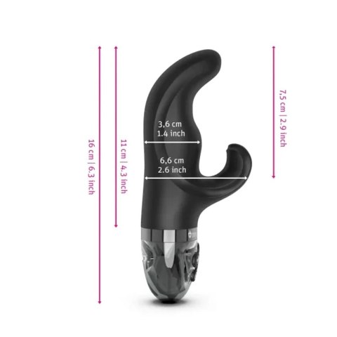 Wibrator z elektrostymulacją - Mystim Hop Hop Bob eStim Black Mystim Wibrator z elektrostymulacją - Mystim Hop Hop Bob eStim Black Mystim