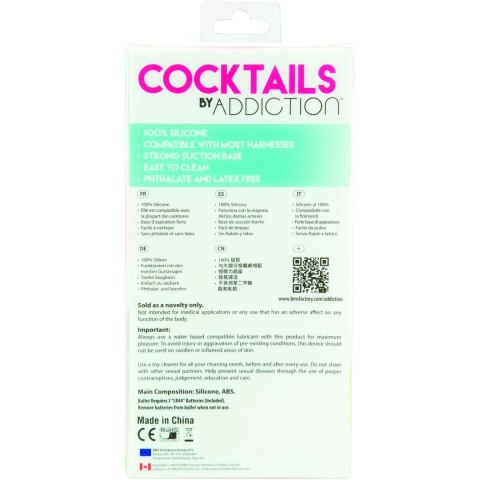 Dildo - Addiction Cocktails Dildo 14 cm Blue Lagoon Addiction Dildo - Addiction Cocktails Dildo 14 cm Blue Lagoon Addiction