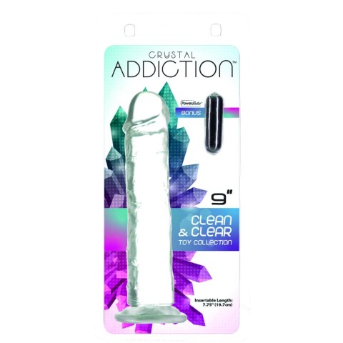 Dildo - Addiction Crystal Addiction Vertical Dildo 23 cm Addiction Dildo - Addiction Crystal Addiction Vertical Dildo 23 cm Addiction