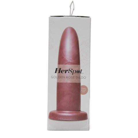 Dildo - Fleshlight HerSpot Dildo Golden Rose Medium Fleshlight Dildo - Fleshlight HerSpot Dildo Golden Rose Medium Fleshlight