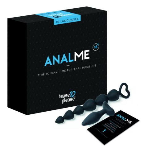 Gra erotyczna z akcesoriami - XXXME ANALME Time to Play, Time to Anal Tease & Please Gra erotyczna z akcesoriami - XXXME ANALME Time to Play, Time to Anal Tease & Please