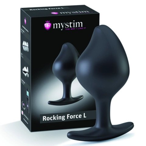 Korek analny - Mystim Rocking Force Butt Plug L Mystim Korek analny - Mystim Rocking Force Butt Plug L Mystim