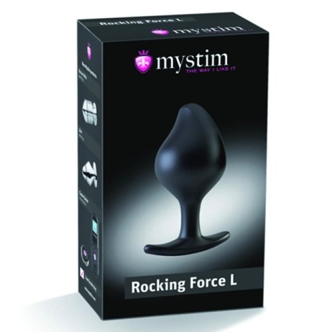 Korek analny - Mystim Rocking Force Butt Plug L Mystim Korek analny - Mystim Rocking Force Butt Plug L Mystim