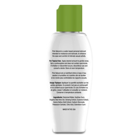 Lubrykant wodny - Pink Natural Water Based Lubricant 80 ml Pink Lubrykant wodny - Pink Natural Water Based Lubricant 80 ml Pink