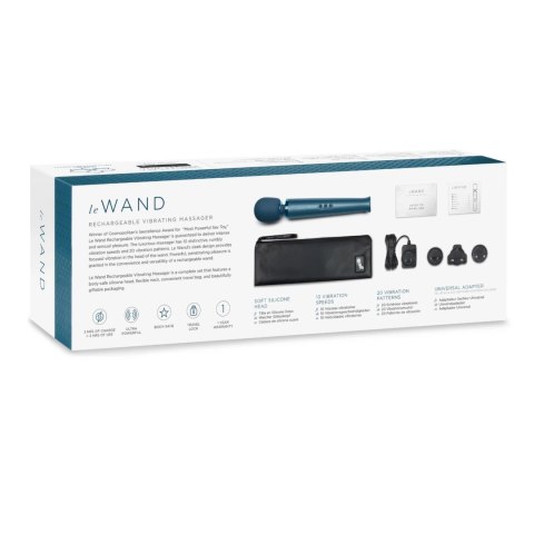 Masażer - Le Wand Massager Pacific Blue Le Wand Masażer - Le Wand Massager Pacific Blue Le Wand