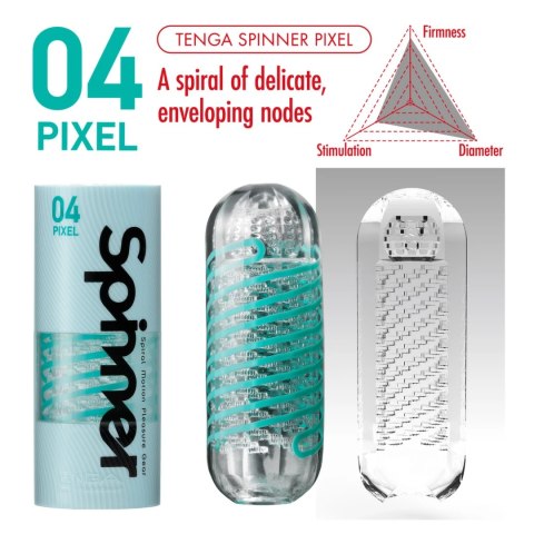 Masturbator - Tenga Spinner 04 Pixel Tenga Masturbator - Tenga Spinner 04 Pixel Tenga
