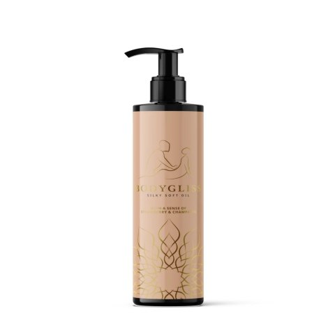 Olejek do masażu - BodyGliss Silky Soft Oil Strawberry & Champagne 150 ml Bodygliss Olejek do masażu - BodyGliss Silky Soft Oil Strawberry & Champagne 150 ml Bodygliss