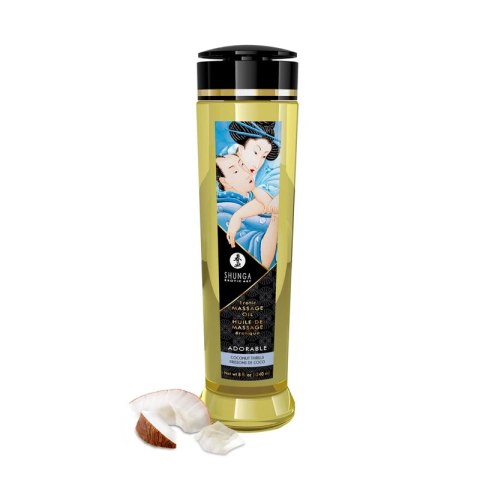 Olejek do masażu - Shunga Massage Oil Adorable Coconut Thrills 240 ml Shunga Olejek do masażu - Shunga Massage Oil Adorable Coconut Thrills 240 ml Shunga