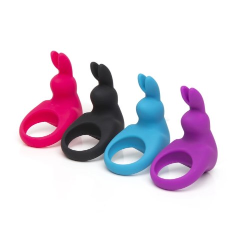Pierścień wibrujący - Happy Rabbit Rechargeable Vibrating Rabbit Cock Ring Blue Happy Rabbit Pierścień wibrujący - Happy Rabbit Rechargeable Vibrating Rabbit Cock Ring Blue Happy Rabbit