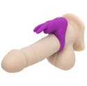 Pierścień wibrujący - Happy Rabbit Rechargeable Vibrating Rabbit Cock Ring Blue Happy Rabbit