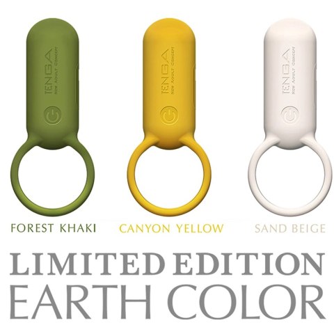 Pierścień wibrujący - Tenga SVR Smart Vibe Ring Sand Beige Tenga Pierścień wibrujący - Tenga SVR Smart Vibe Ring Sand Beige Tenga