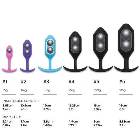 Plug analny - B-Vibe Snug Plug 6 Black B-Vibe Plug analny - B-Vibe Snug Plug 6 Black B-Vibe